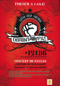 Cartel del concierto