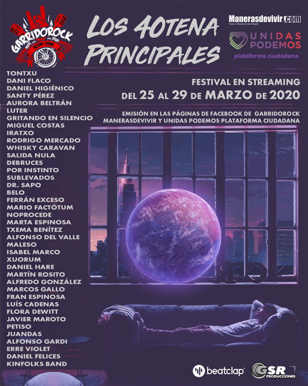 40tena Principales - Festival Streaming