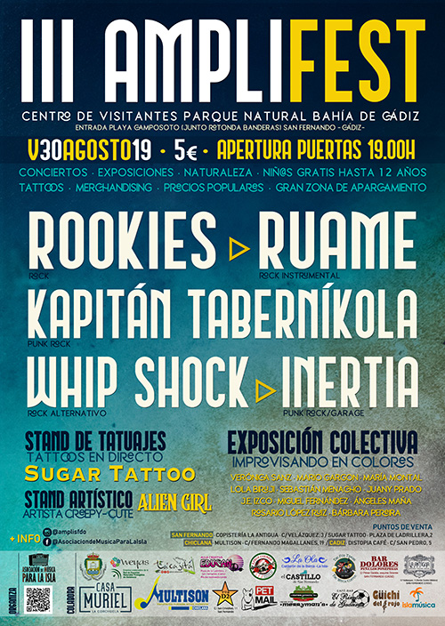Cartel del festival Amplifest