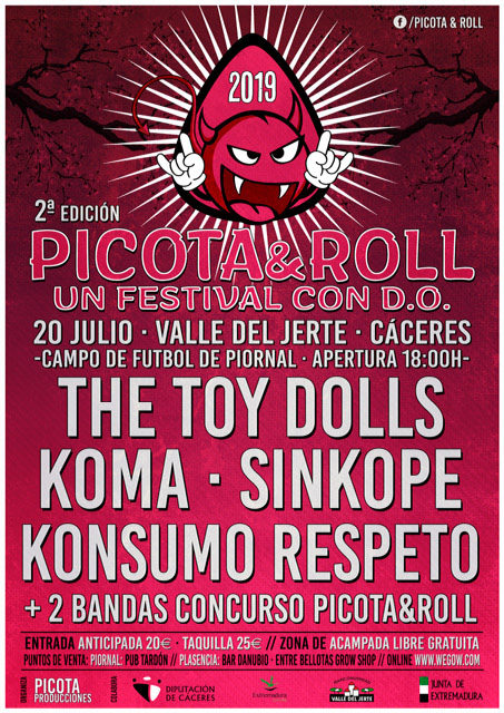 Cartel del festival Picota & Roll