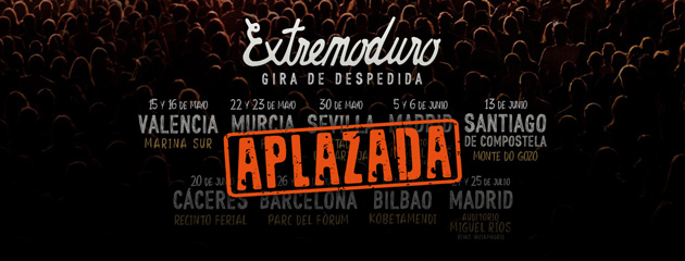 Aplazada la gira de despedida de Extremoduro