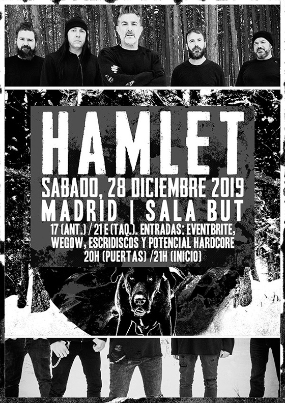 Concierto de Hamlet en Madrid - Navidades 2019/2020