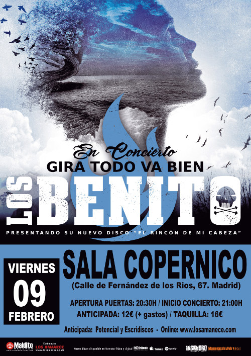 Concierto de Los Benito en Madrid