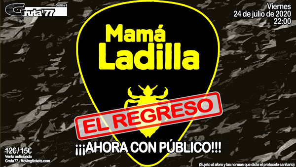 Mamá Ladilla - Concierto con público en Madrid