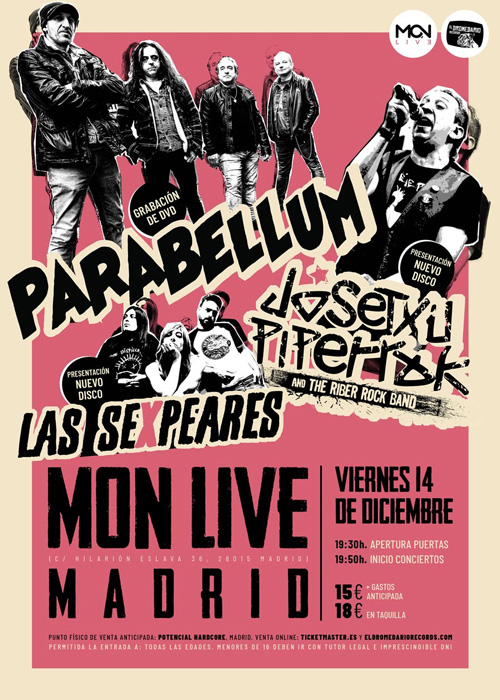 Concierto de Parabellum en Madrid