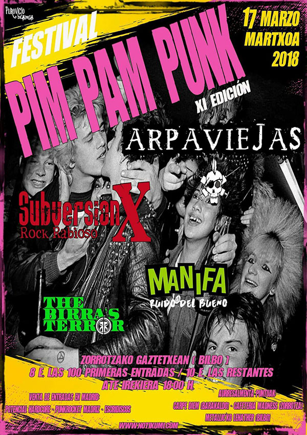 Festival Pim Pam Punk Bilbao