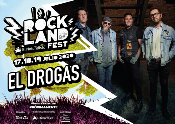 El Drogas en el Rock Land Naturalista Fest