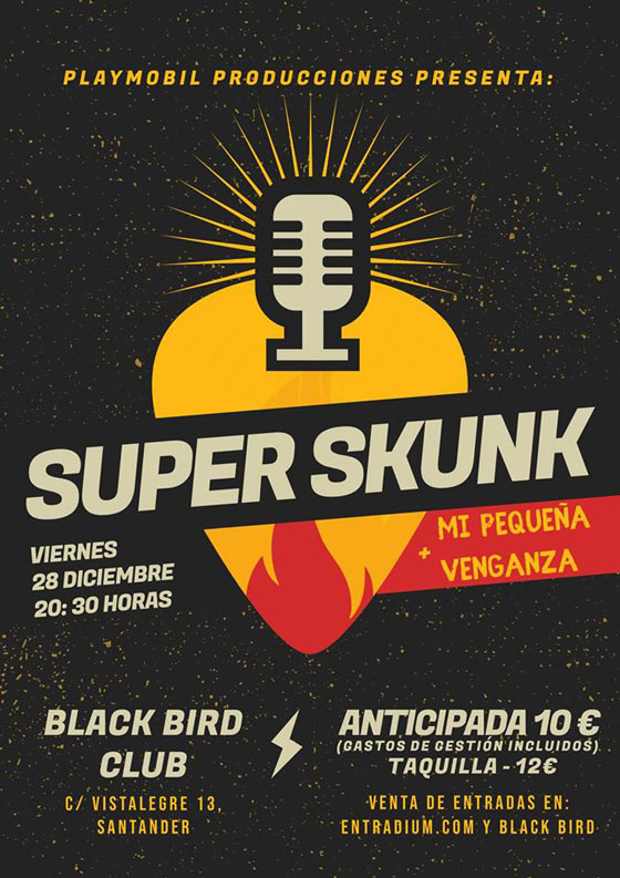 Concierto Super Skunk Santander