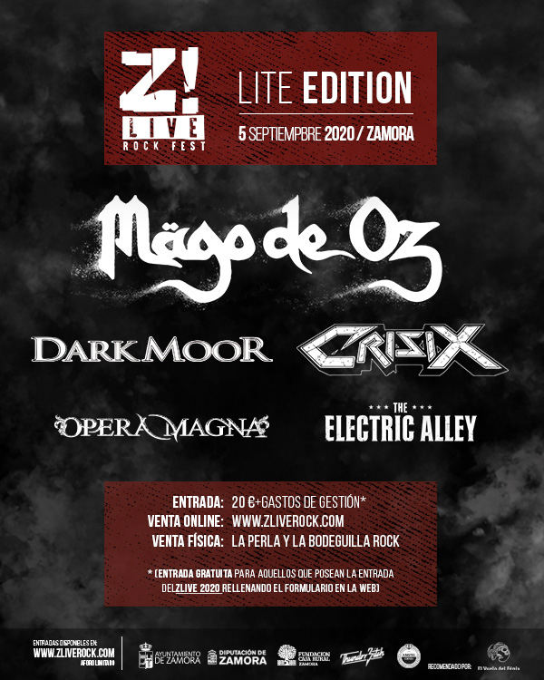 Cartel del festival Z! Live Lite Edition