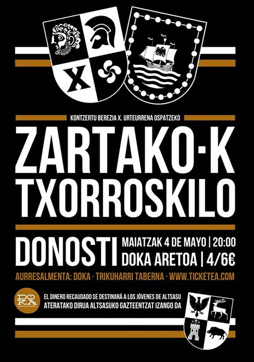 Zartako-K concierto Donosti