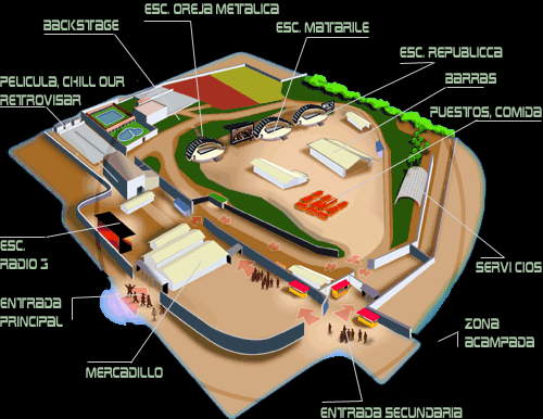 Plano del recinto