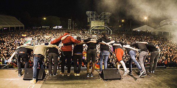 La Raíz en el Festival Viña Rock