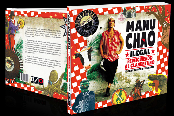 Portada de la biografía de Manu Chao