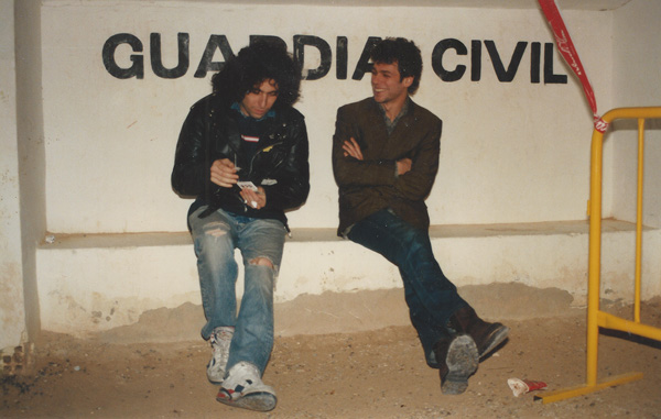 Andrés Calamaro y Ariel Rot