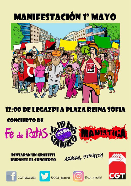 Concierto 1 de Mayo Madrid