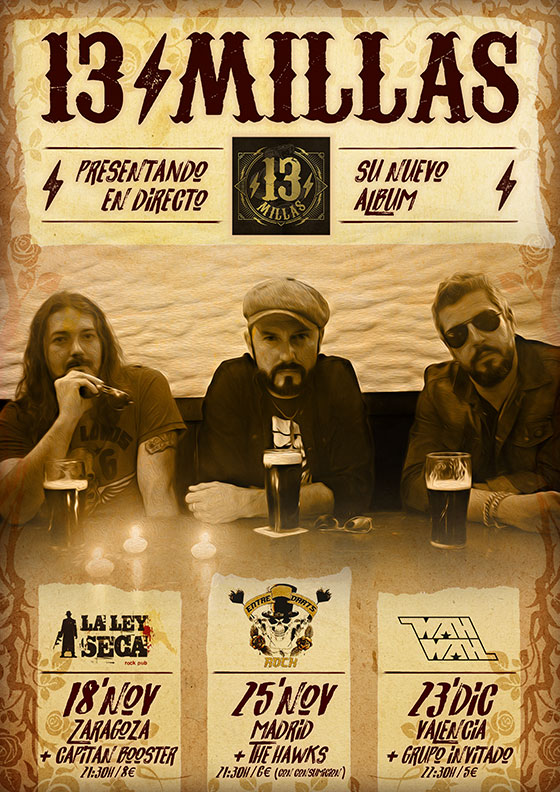 Conciertos 13 Millas