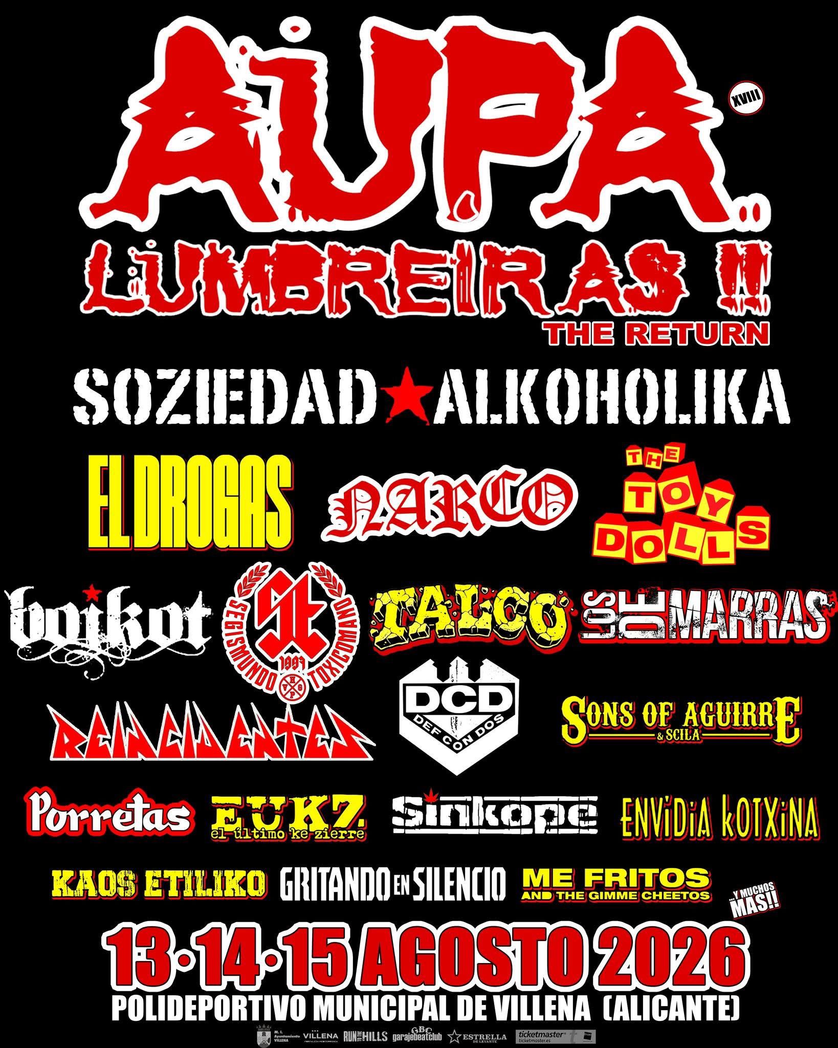 Vuelve el Aúpa Lumbreiras