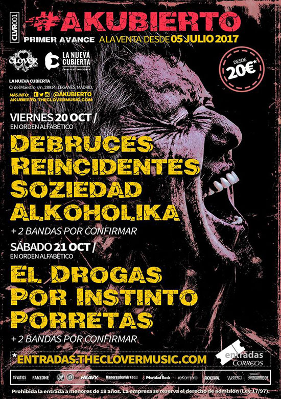 Cartel AKubierto 2017