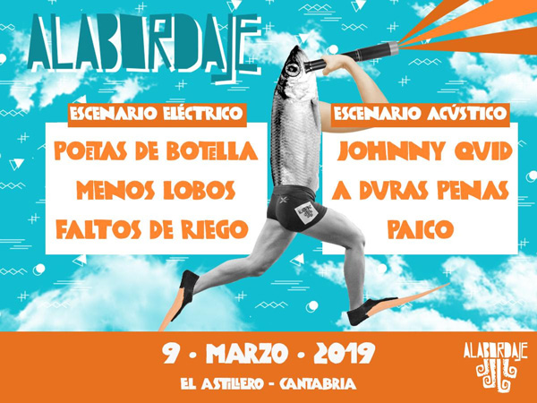 Cartel Alabordaje Fest (Astillero, Cantabria)