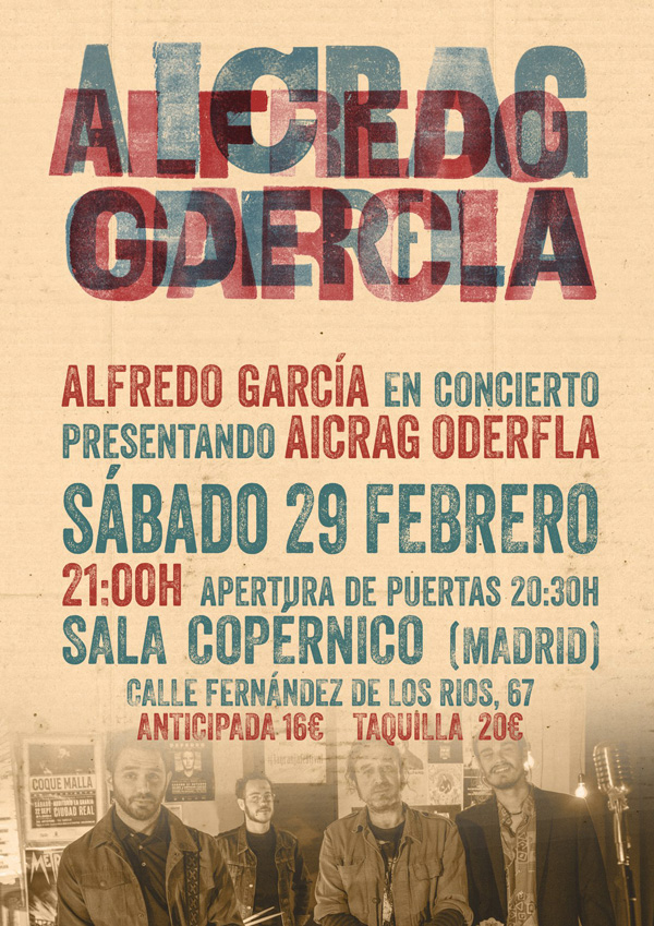 Alfredo García en Copérnico (29 febrero 2020)