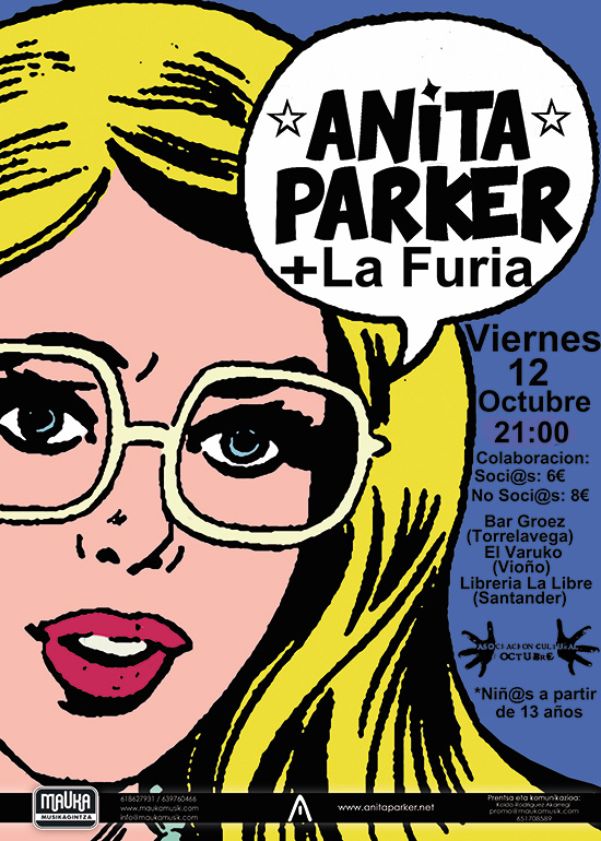Concierto de Anita Parker y La Furia