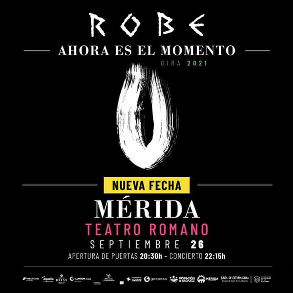 Concierto de Robe en Mérida