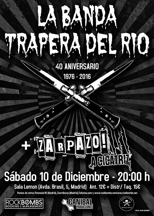 Banda Trapera del Río en Madrid