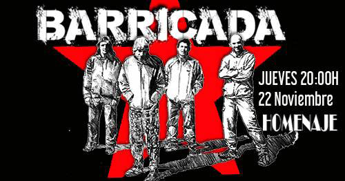 Homenaje Barricada Satelite T