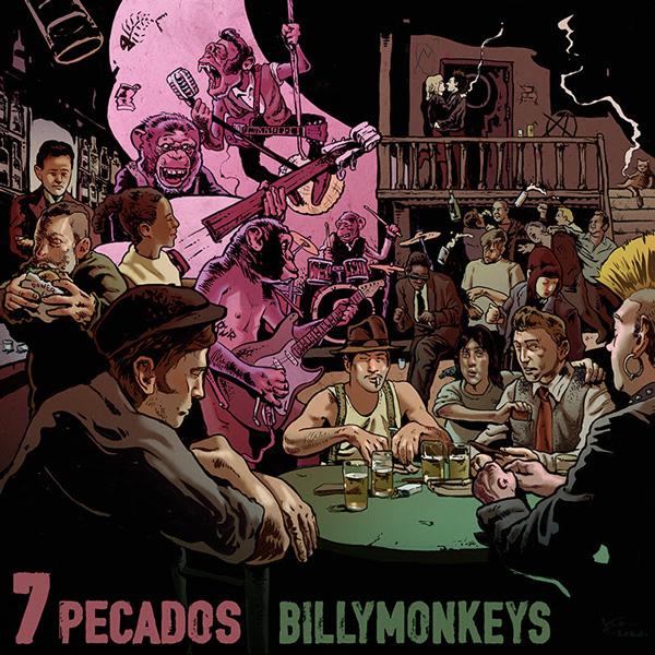 7 Pecados, nuevo disco de los BillyMonkeys - Manerasdevivir.com