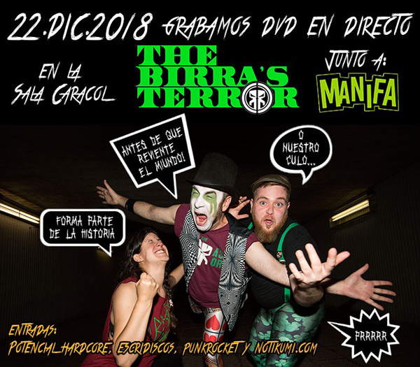 The Birras Terror - DVD Sala Caracol