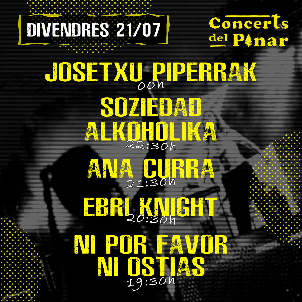 Concerts del Pinar 2023 viernes
