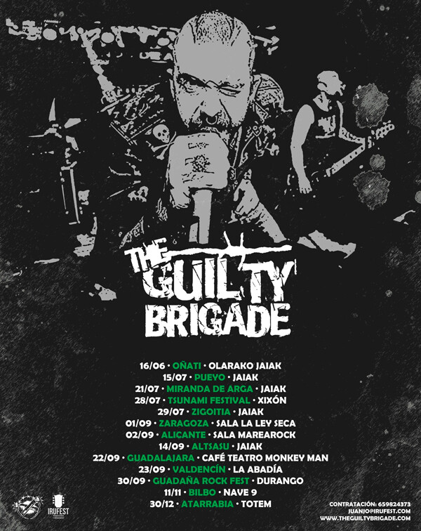 Última gira The Guilty Brigade