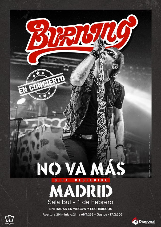 Gira de despedida de Burning