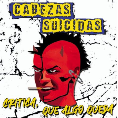 Portada de Critica que algo queda de Cabezas Suicidas