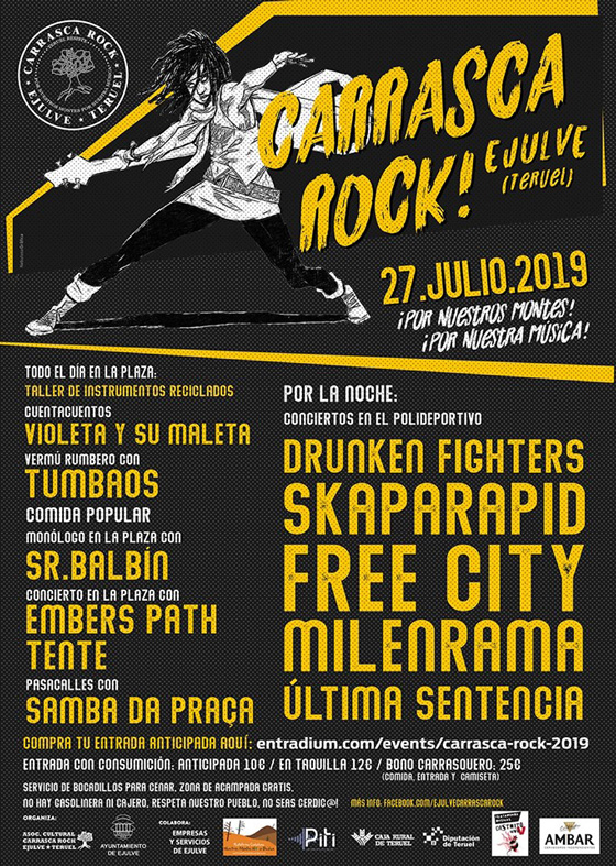 Cartel del festival Carrasca Rock