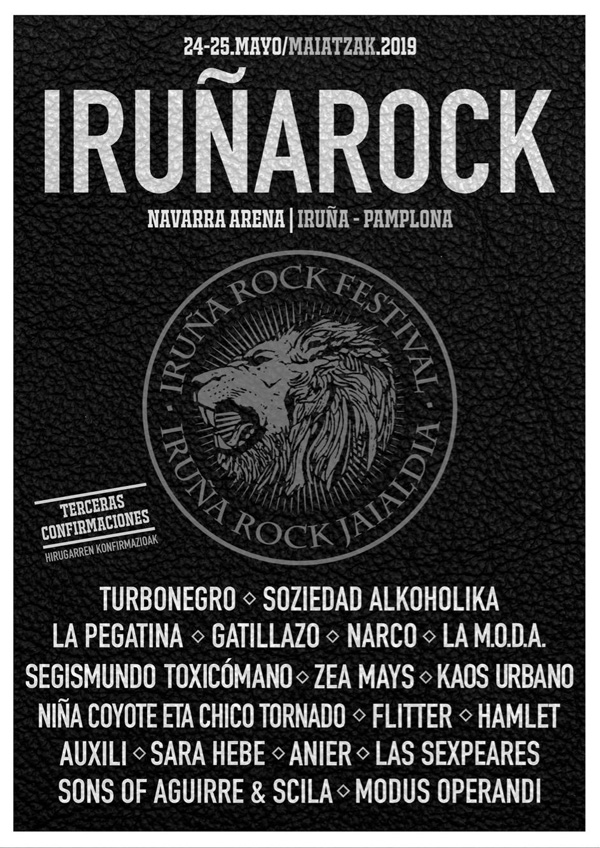 Cartel Festival Iruña Rock 2019