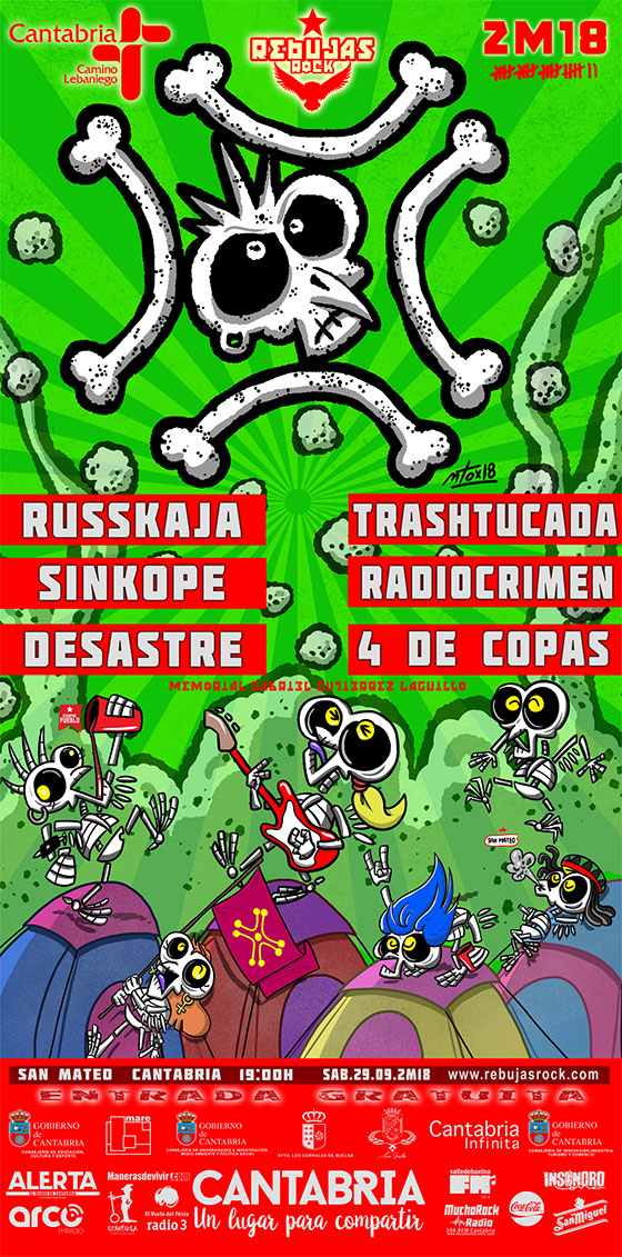 Cartel del Festival Rebujas Rock 2018