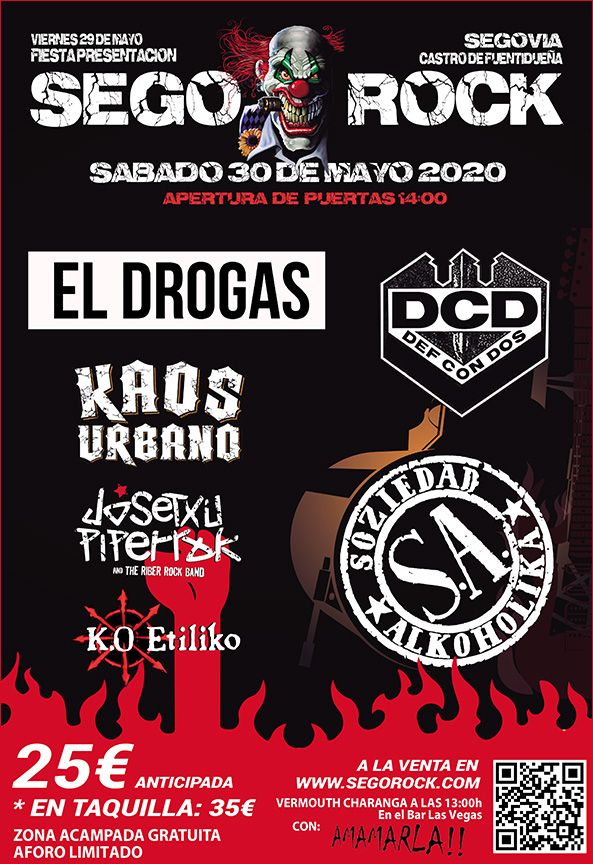 Cartel del festival SegoRock