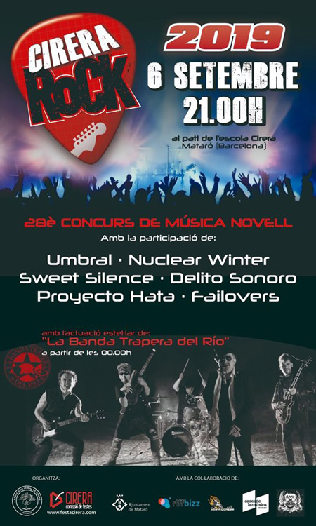 Finalistas Concurso Cirera Rock 2019