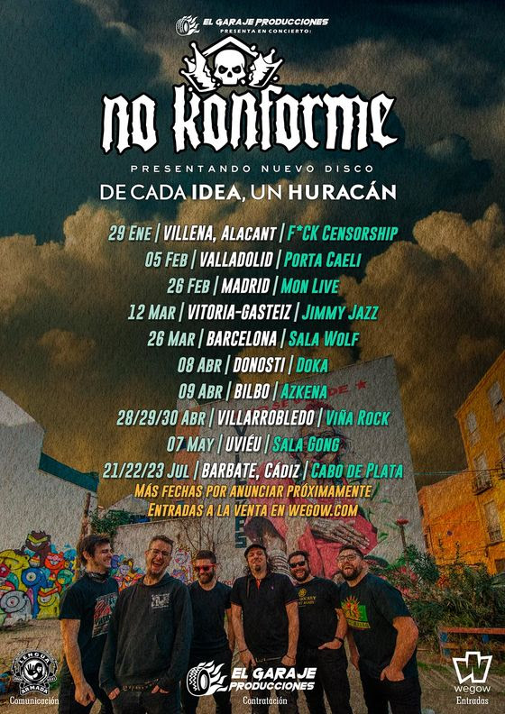 Conciertos de No Konforme