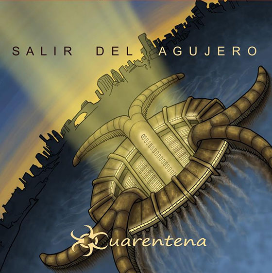 Cuarentena, portada del EP Salir del agujero