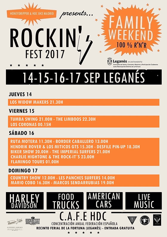 Horarios Rockin Fest