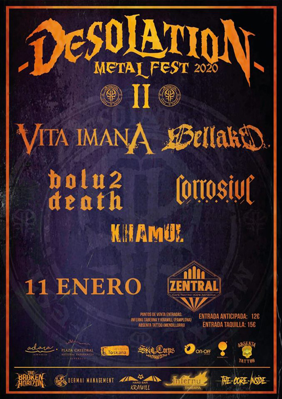 Cartel del Desolation Metal Fest 2020