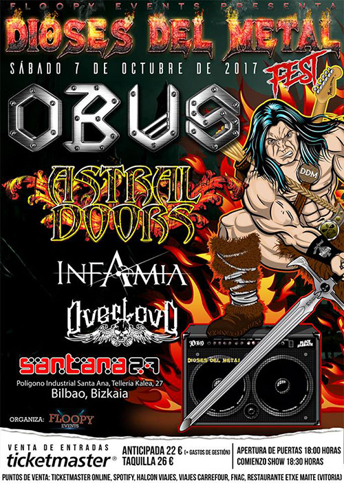 Cartel del Dioses del Metal Fest