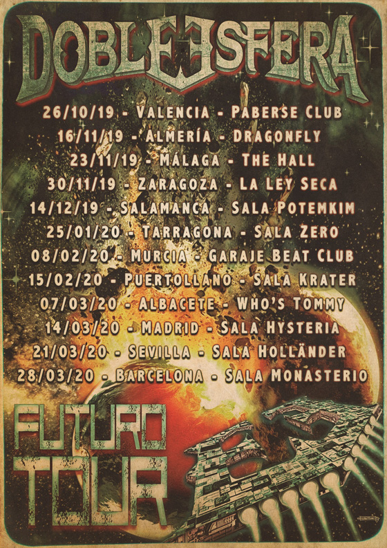 Fechas de la gira de Doble Esfera