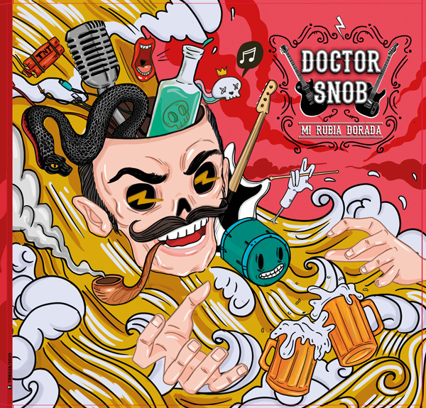 Doctor Snob - Portada del primer vininlo