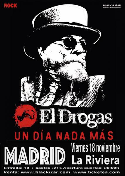 Entradas concierto El Drogas en Madrid