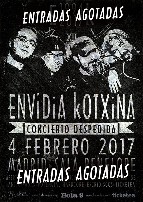 Envidia Kotxina - Despedida Madrid