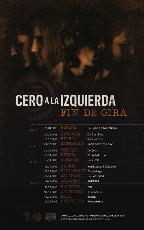 Gira 2018 - Cero a la Izquierda