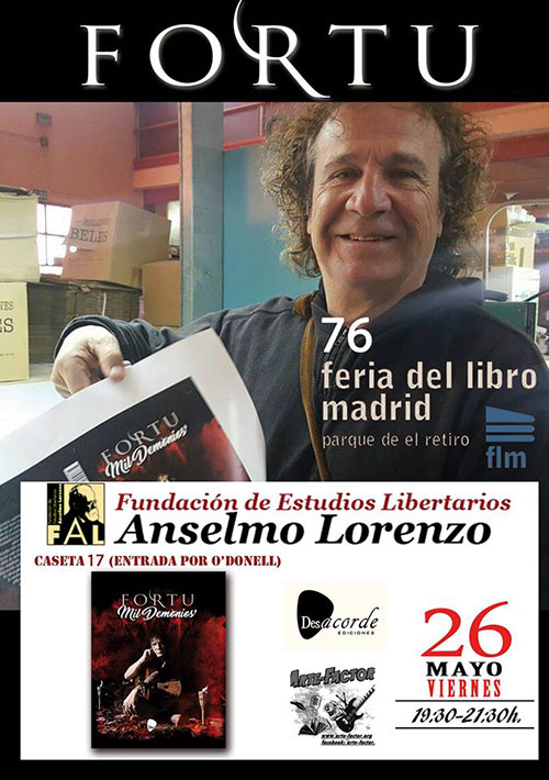 Fortu en la Feria del Libro de Madrid